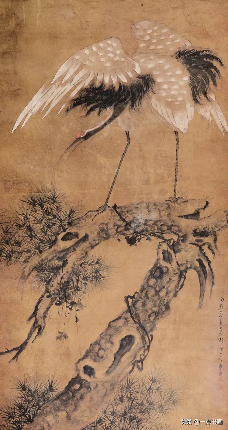 扬州八怪之一 华岩笔下的鸟，堪称一绝，最负盛名