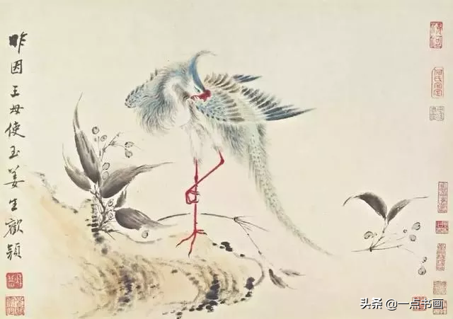 扬州八怪之一 华岩笔下的鸟，堪称一绝，最负盛名